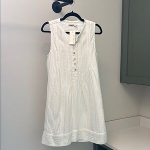 Faherty Isha button down dress- White Size S
New w/ tags